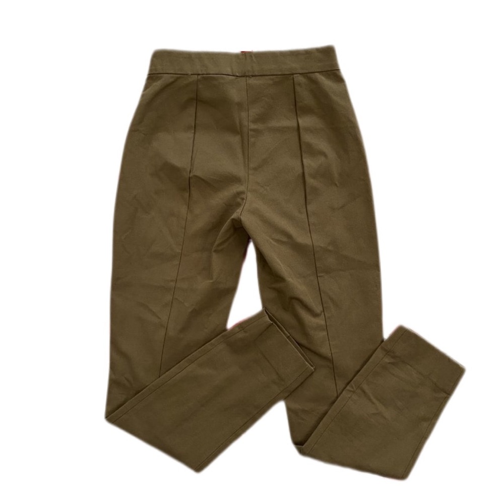 Everlane Side Zip Olive Green Work Pants